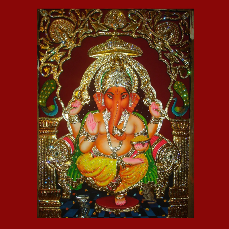 Ganeshji Tanjore Painting Gurgaon