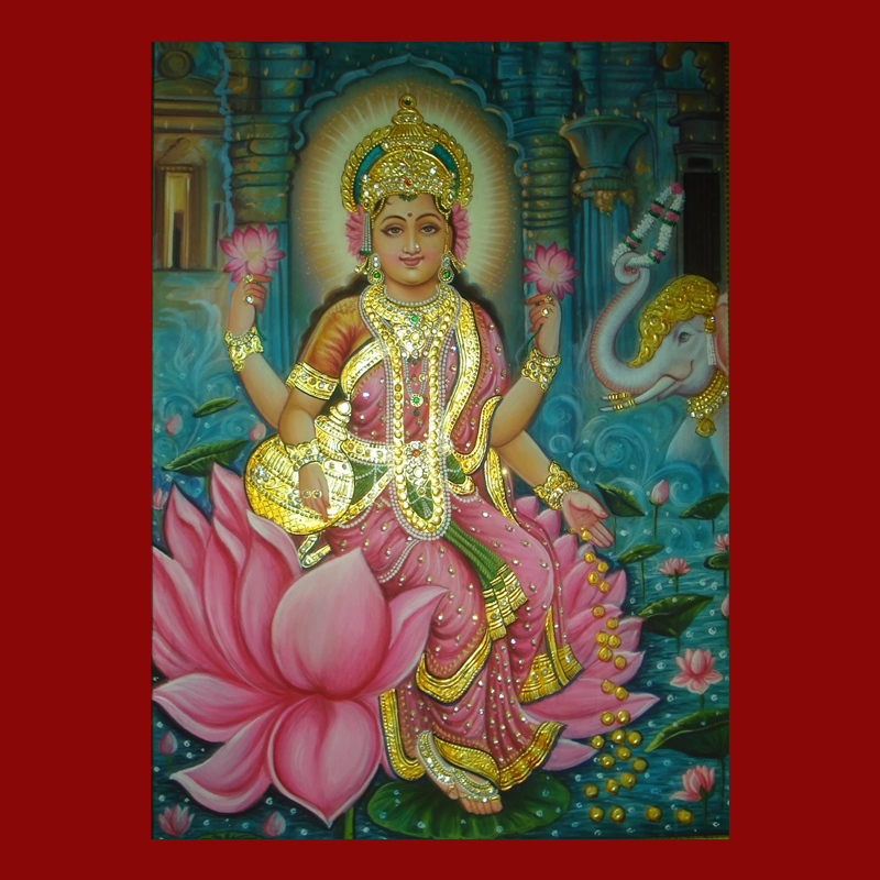 Laxmiji Tanjore Painting Delhi