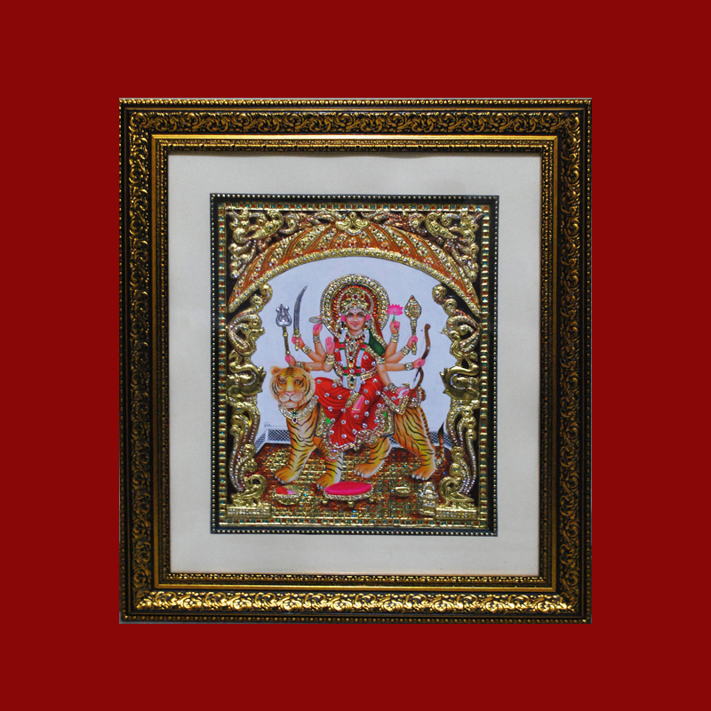Sherawali Mata Tanjore Painting Delhi