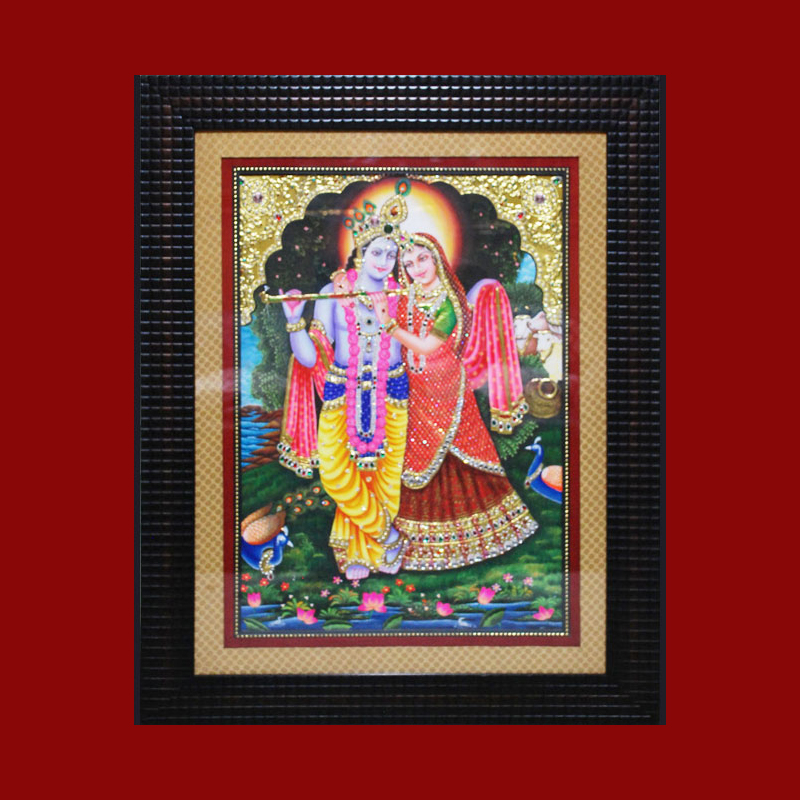 Radha Krishna Tanjore Painting Delhi