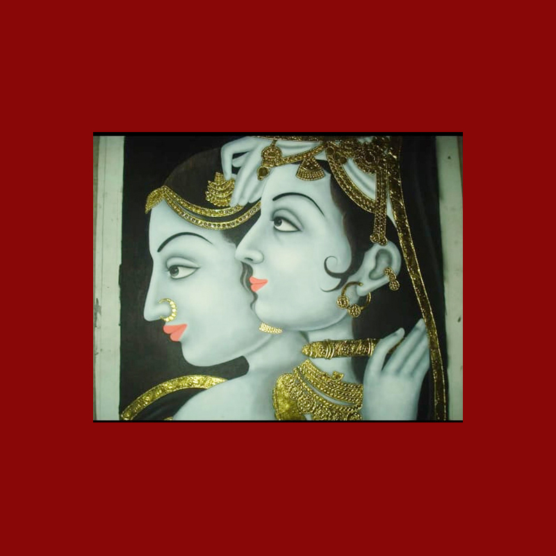 Radha Krishna Tanjore Painting Faridabad