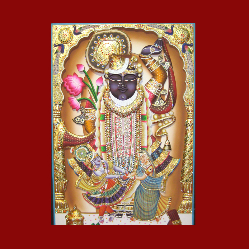 Shreenathji Tanjore Painting Delhi
