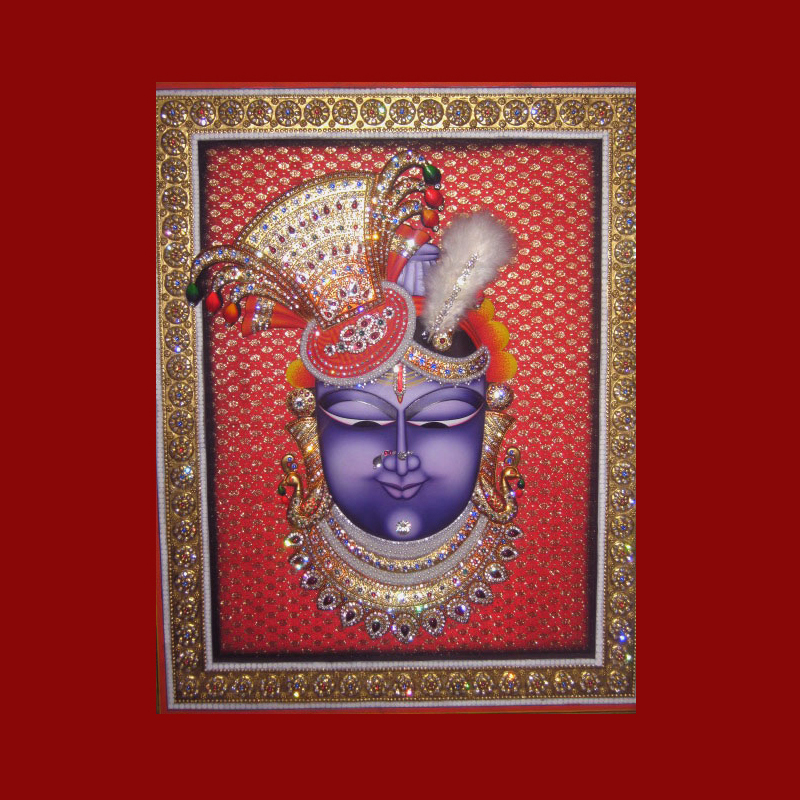 Shreenathji Tanjore Painting Gurgaon