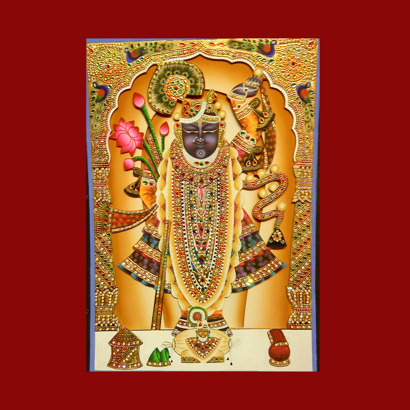 Shreenathji Tanjore Painting Noida
