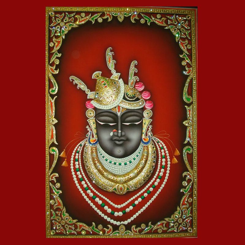 Shrinathji Tanjore Painting Noida