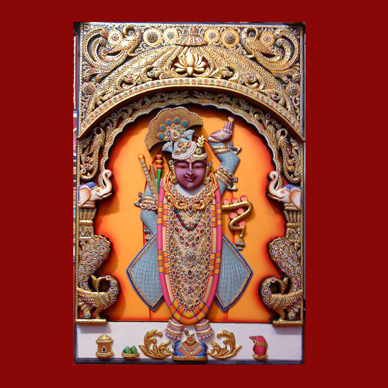Shreenathji Tanjore Painting Gurugram