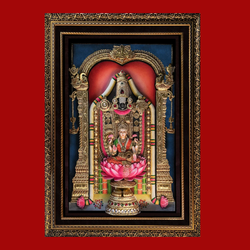 Tirupati Balaji Tanjore Painting Gurgaon
