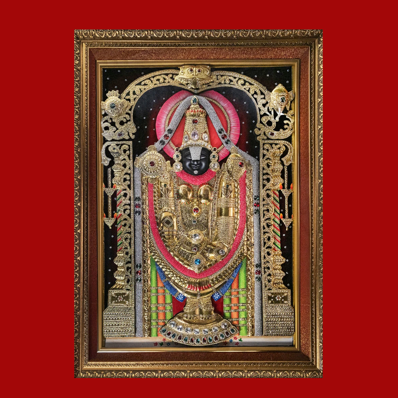 Tirupati Balaji Tanjore Painting Noida