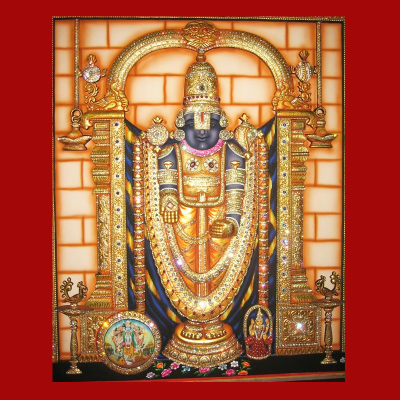 Tirupati Balaji Tanjore Painting Faridabad