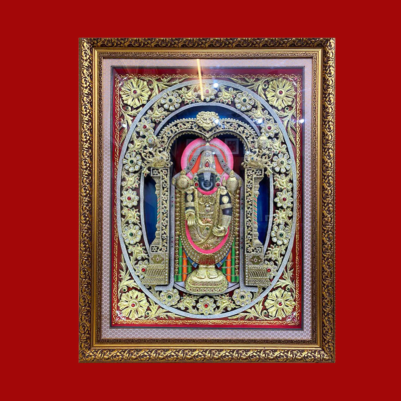 Tirupati Balaji Tanjore Painting Delhi